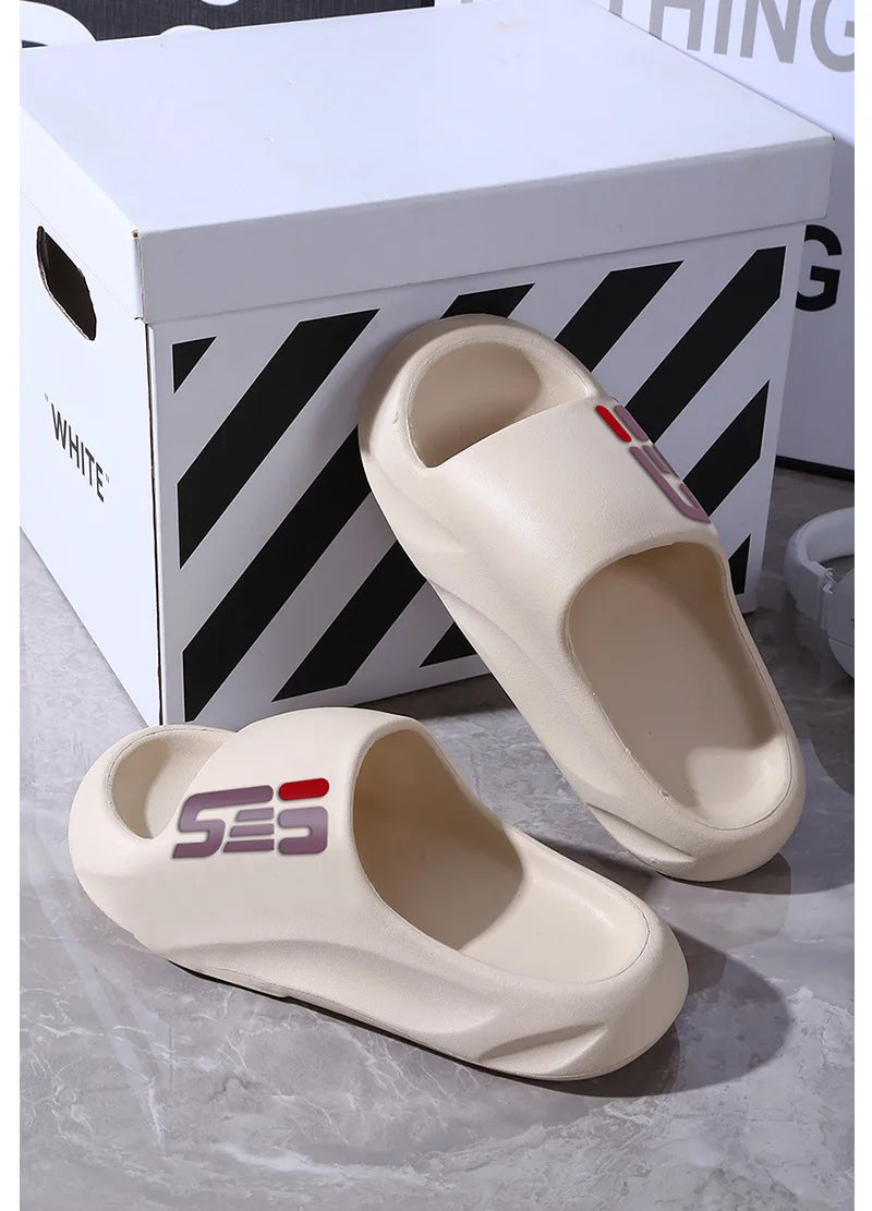 New Summer Men Massage Slippers Sides Indoor Outdoor Sandals Beach Casual Shoes Soft Sole Slides Men Flip-flops Men's Sandals