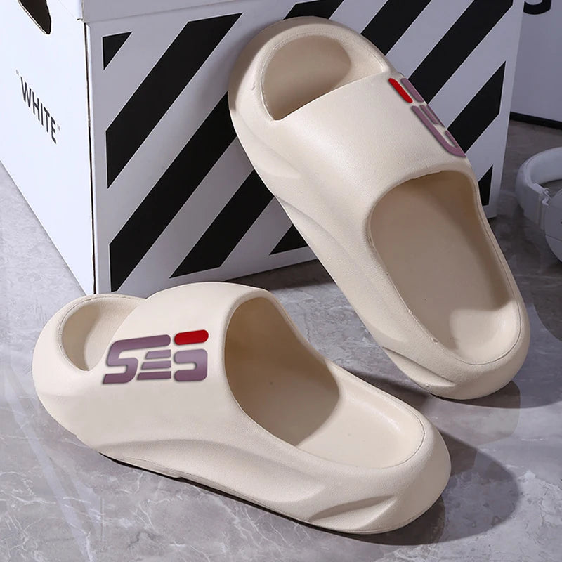 New Summer Men Massage Slippers Sides Indoor Outdoor Sandals Beach Casual Shoes Soft Sole Slides Men Flip-flops Men's Sandals