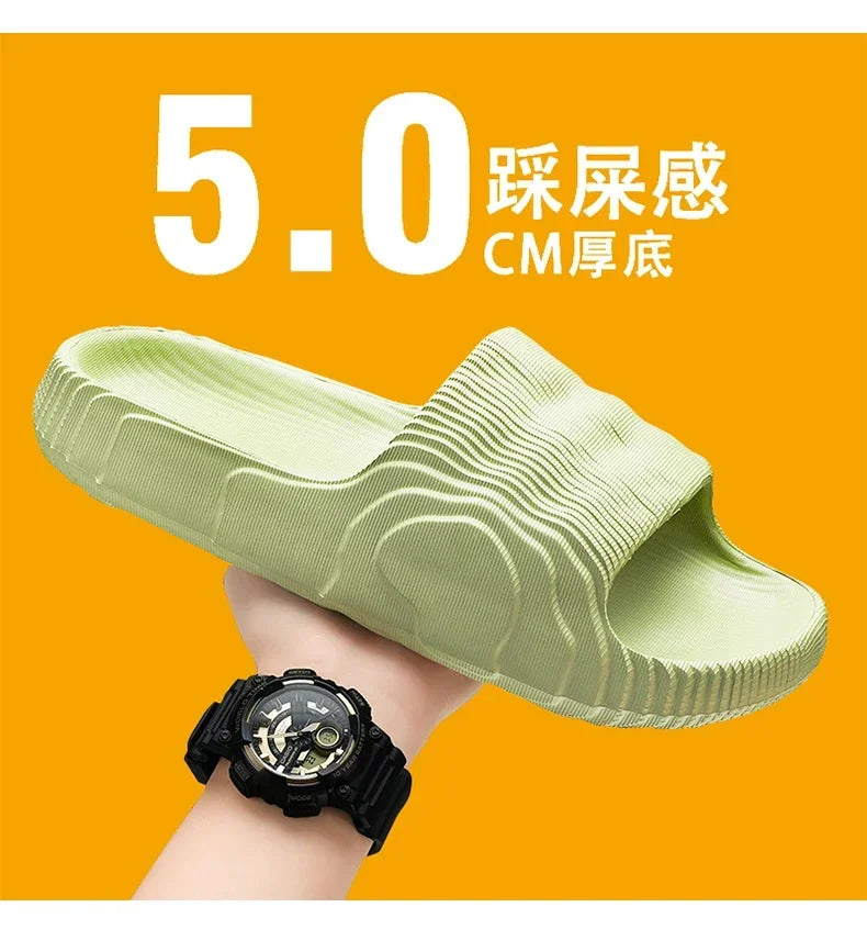 Men's Slide Slipper Man Luxury 2024 House Slippers Man Summer Shoes Sale Comfortable Men's Sandal Male Shoes Sneakers Flip Flop