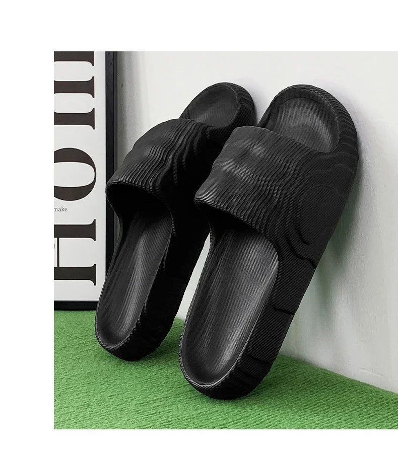 Men's Slide Slipper Man Luxury 2024 House Slippers Man Summer Shoes Sale Comfortable Men's Sandal Male Shoes Sneakers Flip Flop