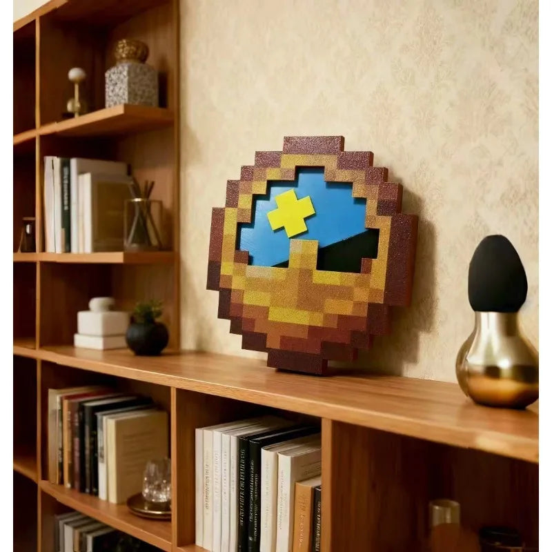 Pixel Art Style Clock